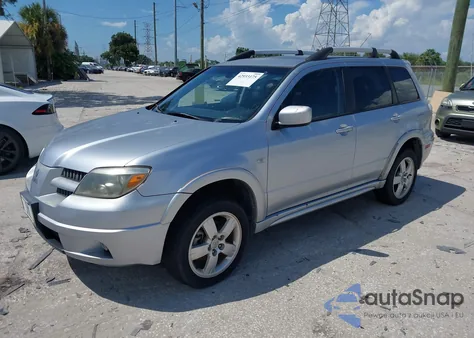 2005 Mitsubishi Outlander Limited from USA, damaged, VIN JA4LZ81F95U051561